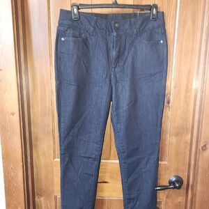 Dark Blue Women's Straight Leg Jeans